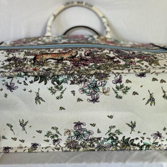 Dior Book Tote Bag Large Ivory/Multicolor D Constellation - Picture 6 of 8